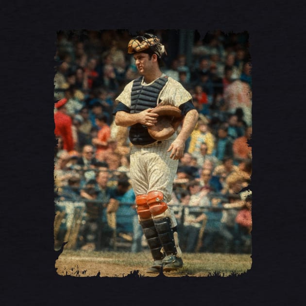 Thurman Munson - New York Yankees, 1970 by SOEKAMPTI